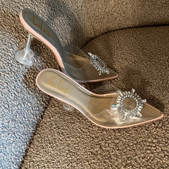 Lulus clear heels - Picture 4 of 4